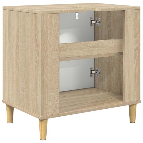 Шкаф за баня ZAANDAM Сонома 60 x 40 x 60 см Инженерна дървесина