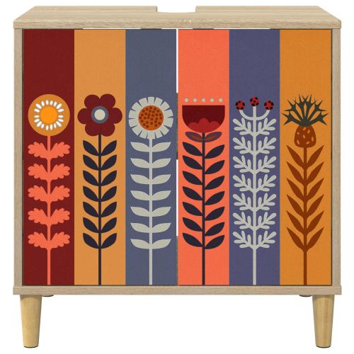 Шкаф за баня ESSEN Сонома 60 x 40 x 60 см Инженерна дървесина