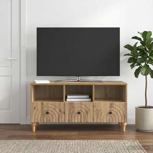 ТВ шкаф 102 x 34,5 x 50 см Артизан Дъб