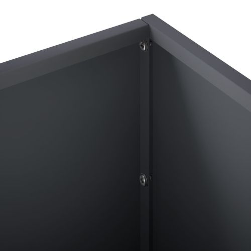 Градинска саксия Антрацит 80 x 30 x 30 см