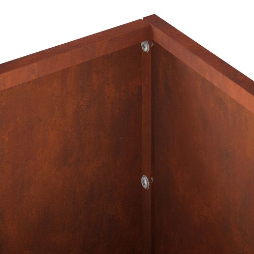 Градинска саксия Ръждясало 40 x 20 x 20 см Кортенова стомана