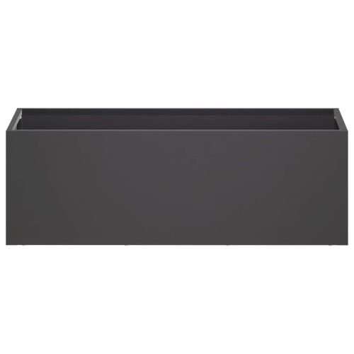 Градинска саксия Черно 40 x 20 x 20 см