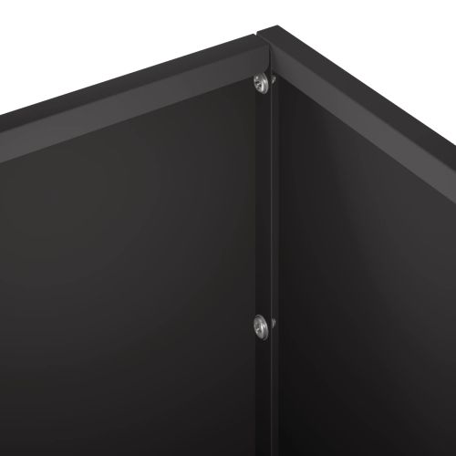 Градинска саксия Черно 40 x 20 x 20 см