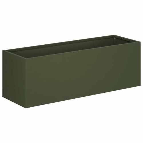 Градинска саксия 2 бр. Маслиненозелено 60 x 20 x 20 см