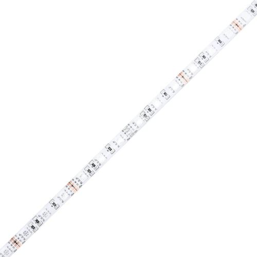 Маса за кафе с LED осветление, дъб артизан, 90x49x40 см