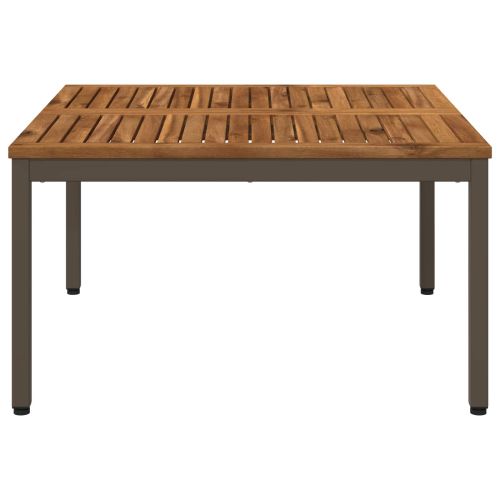 Масичка за кафе Естествено и кафяво 80 x 80,5 x 45 см