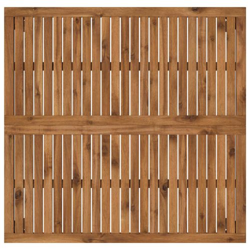 Масичка за кафе Естествено и кафяво 100 x 100,5 x 45 см