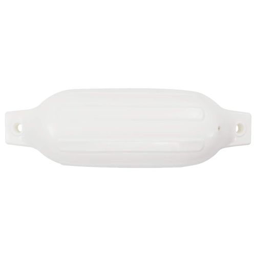 Броня за лодка 4 бр бяла Ø 11x40 см PVC