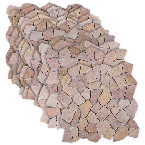Мозайка плочки Червено 30 x 30 cm Мрамор