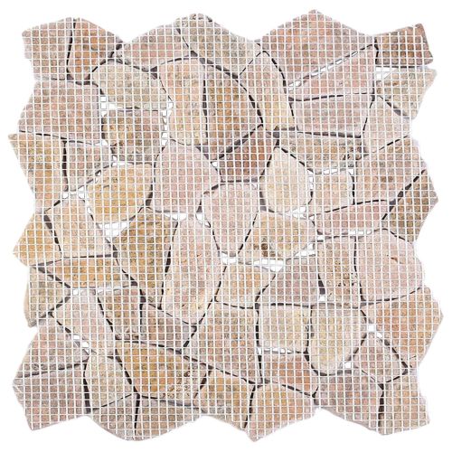 Мозайка плочки Червено 30 x 30 cm Мрамор