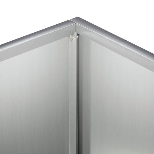 Градинска саксия Сребристо 50 x 20 x 40 см Поцинкована стомана
