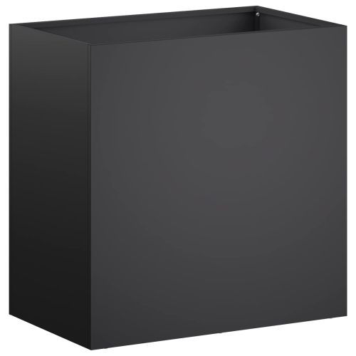 Градинска саксия Черно 50 x 30 x 40 см