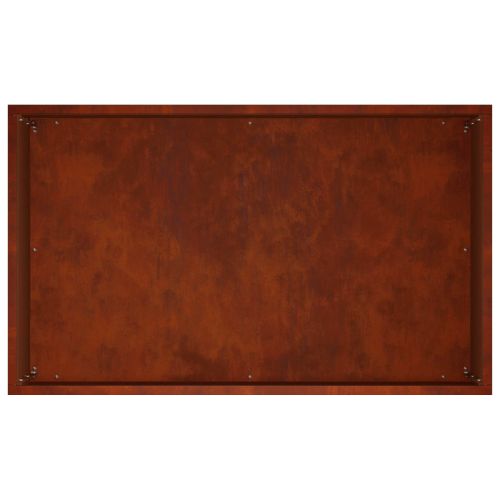 Градинска саксия 2 бр. Ръждясало 50 x 30 x 40 см