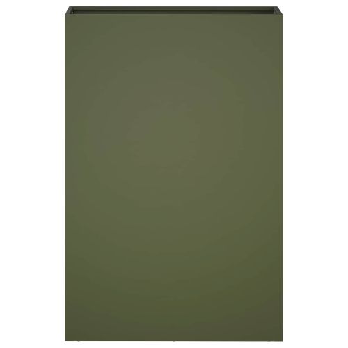 Градинска саксия Маслиненозелено 40 x 20 x 75 см