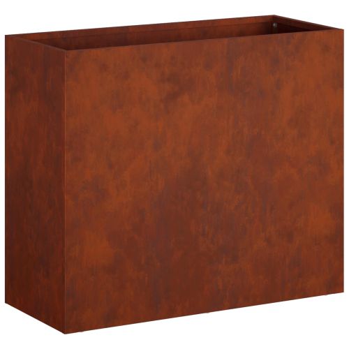 Градинска саксия Ръждясало 50 x 20 x 40 см Кортенова стомана