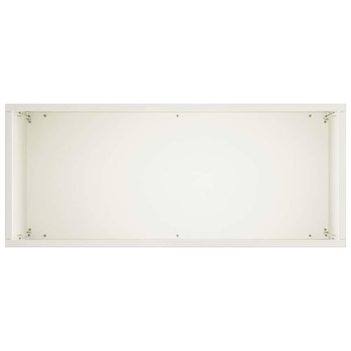 Градинска саксия 2 бр. Бяло 50 x 20 x 40 см