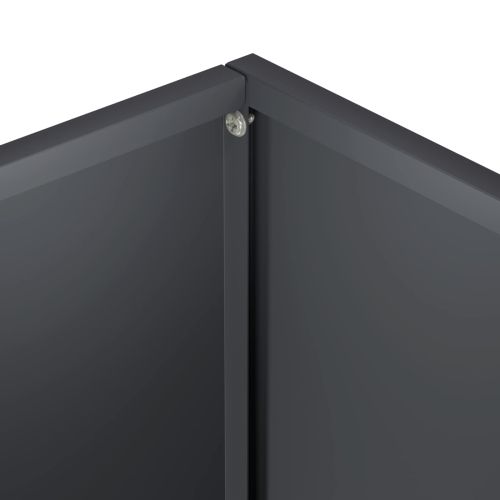 Градинска саксия Антрацит 50 x 20 x 40 см