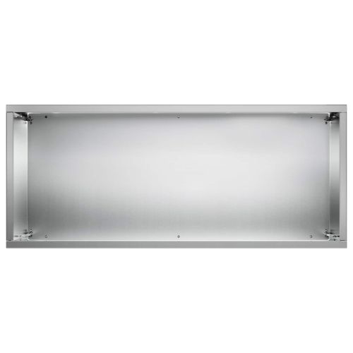 Градинска саксия 2 бр. Сребристо 50 x 20 x 40 см