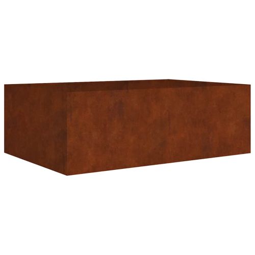 Градинска повдигната леха 120x80x40 см кортенова стомана