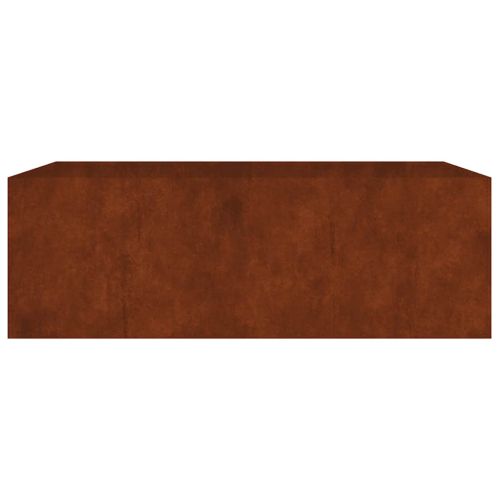 Градинска повдигната леха 120x80x40 см кортенова стомана