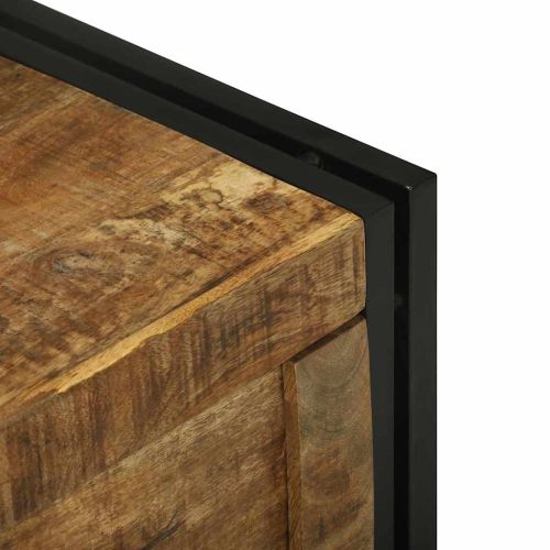 Кутия за съхранение Кафяв и черен 60 x 40 x 41 см