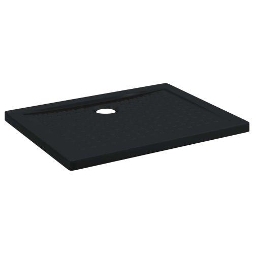Основен трей за душ с точки 90 x 70 x 4 cm ABS Черно