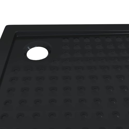 Основен трей за душ с точки 90 x 90 x 4 cm ABS Черно