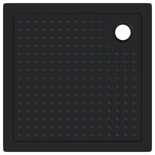 Основен трей за душ с точки 90 x 90 x 4 cm ABS Черно