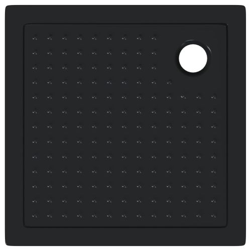 Основен трей за душ с точки 80 x 80 x 4 cm ABS Черно