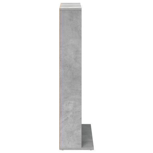 Кабинет за CD 2 бр. Бетонно сиво 33 x 23,5 x 97,5 см
