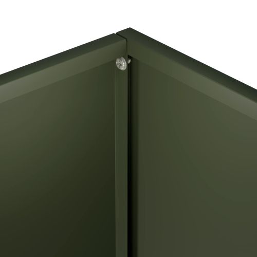 Градинска саксия 2 бр. Маслиненозелено 80 x 30 x 50 см