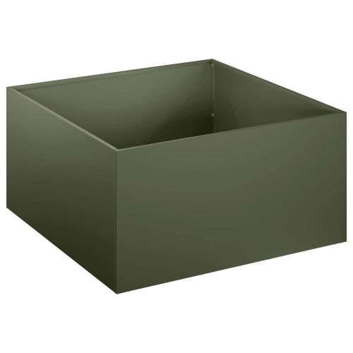 Градинска саксия Маслиненозелено 60 x 60 x 30 cm