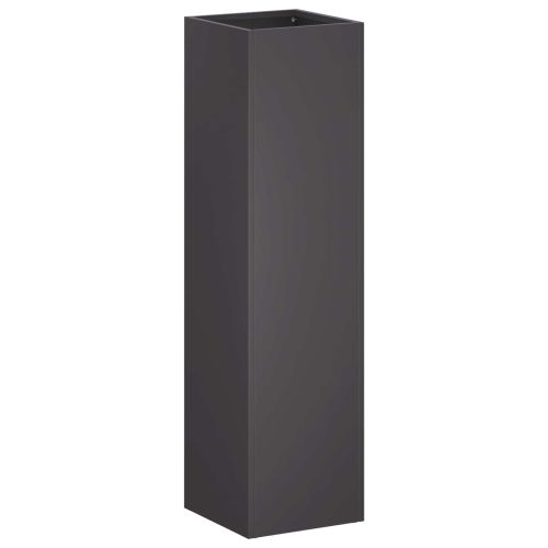 Градинска саксия Черно 20 x 20 x 75 см