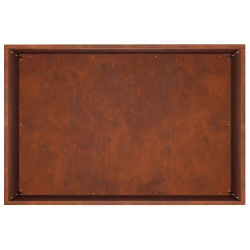 Градинска саксия Ръждясало 50 x 40 x 50 см Кортенова стомана