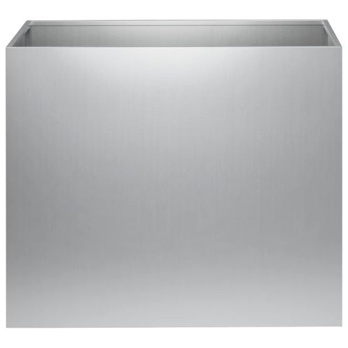 Градинска саксия Сребристо 60 x 40 x 50 cm Поцинкована стомана