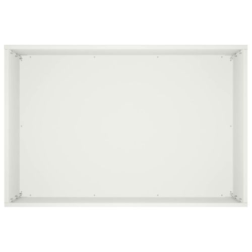 Градинска саксия 2 бр. Бяло 50 x 40 x 50 см