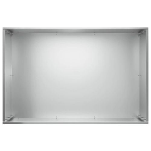 Градинска саксия 2 бр. Сребристо 50 x 40 x 50 см