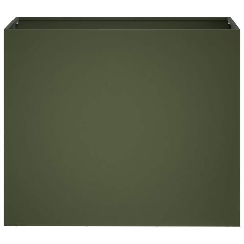 Градинска саксия Маслиненозелено 60 x 30 x 40 см