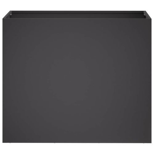 Градинска саксия Черно 60 x 30 x 50 см