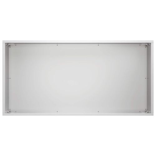 Градинска саксия 2 бр. Сребристо 60 x 30 x 50 см