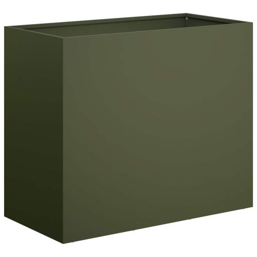 Градинска саксия 2 бр. Маслиненозелено 60 x 30 x 50 см