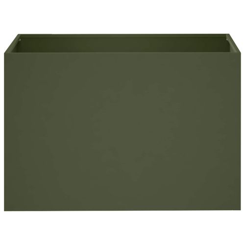 Градинска саксия Маслиненозелено 50 x 40 x 40 см