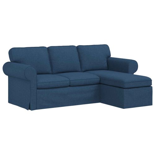 Диван Синьо 195 x 138 x 80 см текстил