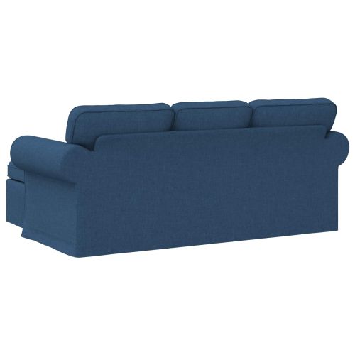 Диван Синьо 195 x 138 x 80 см текстил