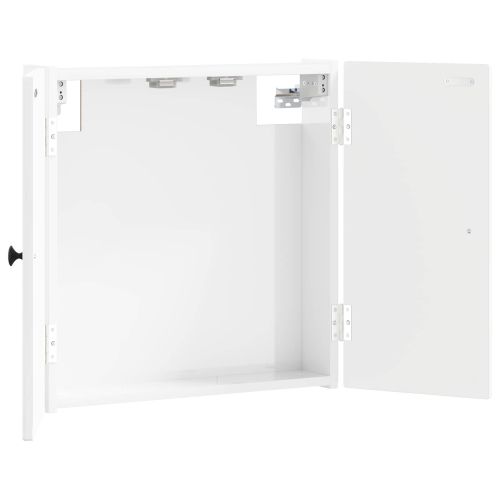 Кабинет за дартборд EDE Бял гланц 52,5 x 10,5 x 53,5 см