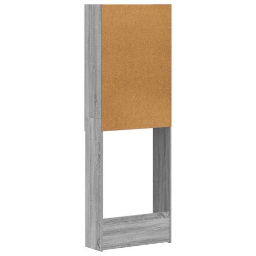 Тоалетна Шкаф EDE Сив Сонома 66 x 25,5 x 190 см