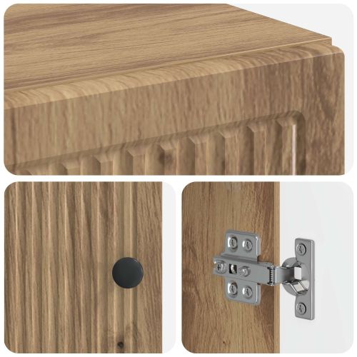 Тоалетна Шкаф EDE Дъб артизан 66 x 25,5 x 190 см