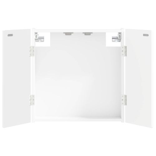 Кабинет за дартборд ALKMAAR Бяло 52,5 x 10,5 x 53,5 см