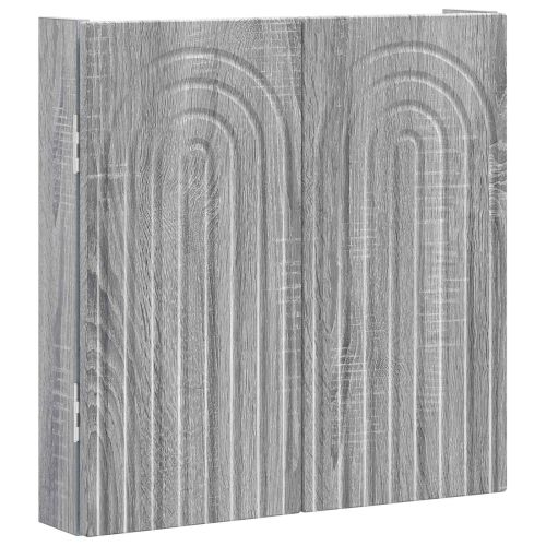 Кабинет за дартборд ALKMAAR Сив Сонома 52,5 x 10,5 x 53,5 см