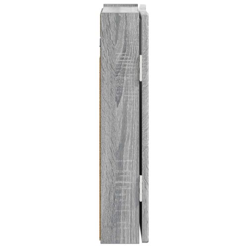 Кабинет за дартборд ALKMAAR Сив Сонома 52,5 x 10,5 x 53,5 см